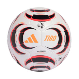 Piłka nożna adidas Tiro League biało-czarno-pomarańczowa KA5263 - rozmiar 5
