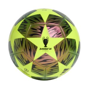 Piłka nożna adidas UCL 25/26 Final Club zielono-czarna JX9092 - rozmiar 5