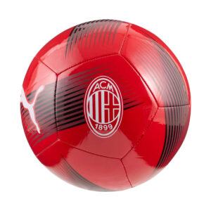 Piłka nożna Puma AC Milan Essentials czerwona 84748 01 - rozmiar 5