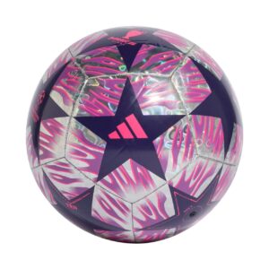 Piłka nożna adidas UCL 25/26 Final Training Foil fioletowa JX9104 - rozmiar 5