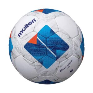 Piłka nożna Molten Vantaggio biało-niebieska F4N1710 - rozmiar 4