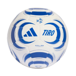 Piłka nożna adidas Tiro Club biało-niebieska KF8846 - rozmiar 3