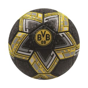 Piłka nożna Borussia Dortmund czarno-żółta 4004241 - rozmiar 5
