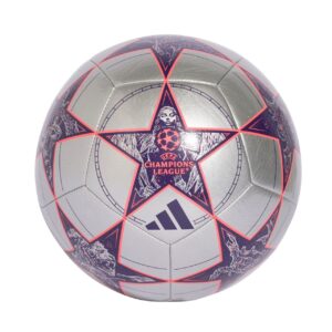 Piłka nożna adidas UCL Club 25/26 League Stage srebrna JP1539 - rozmiar 5